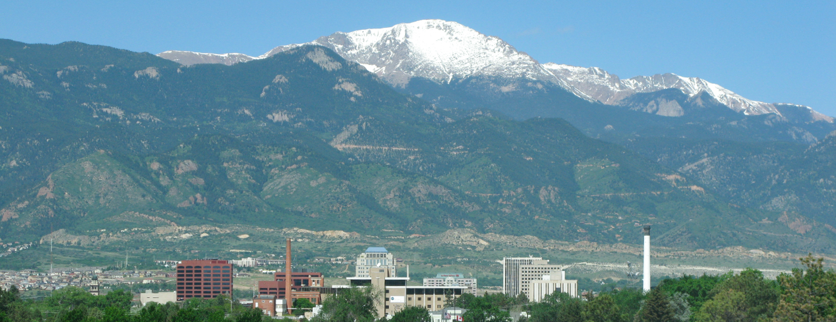 Pikes Peak with the City of Colorado Springs
